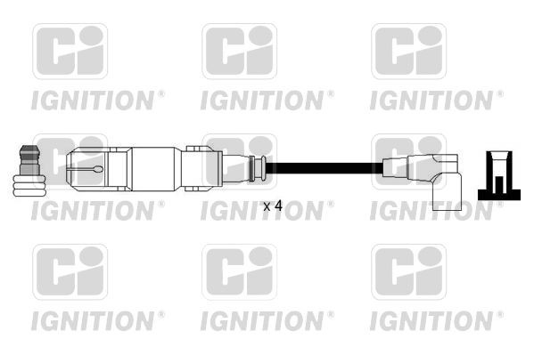 Ignition Cable Kit XC1124 3 Touring (E46) 320d 150hp 110kW MY 2002