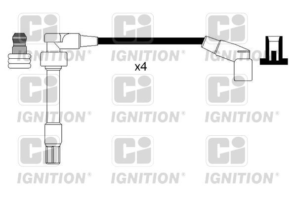 QUINTON HAZELL XC1125 Kit cavi accensione CI BMW Serie 3 2007 di qualità originale
