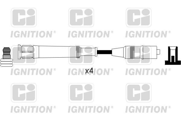 QUINTON HAZELL Ignition Cable Kit XC839 BMW 3 Series 1998