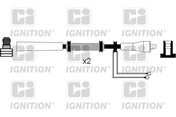 QUINTON HAZELL Wire Wound Cable XC854 Ignition Cable Kit CI