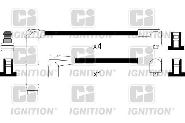 QUINTON HAZELL XC972 Ignition Cable Kit NGC500400