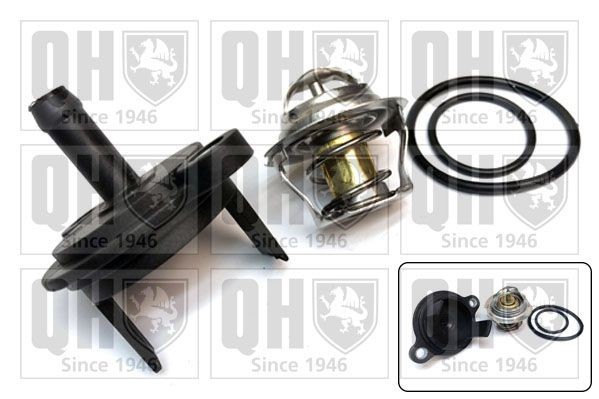 Original QUINTON HAZELL Coolant thermostat QTH1103K for FORD MONDEO