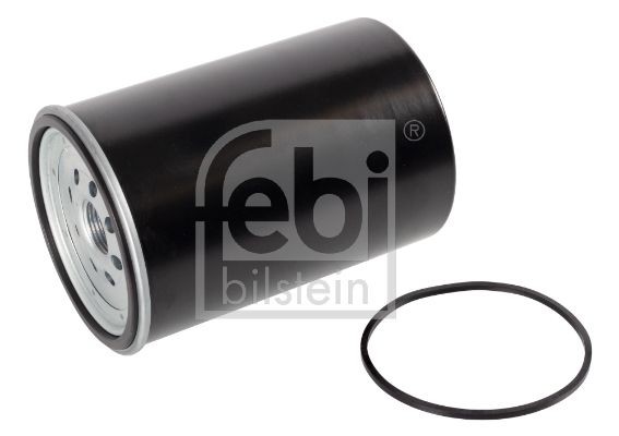 FEBI BILSTEIN Spin-on Filter, with seal ring Height: 112mm Inline fuel filter 108176 buy