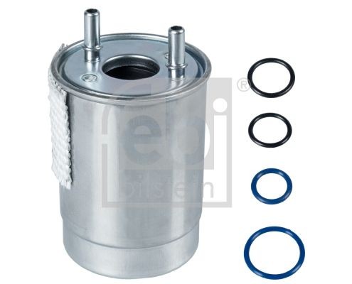FEBI BILSTEIN In-Line Filter, with seal ring Height: 177mm Inline fuel filter 108737 buy