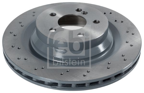 FEBI BILSTEIN 43897 Brake disc Rear Axle, 330x26mm, 5x112, perforated/vented, coated, High-carbon