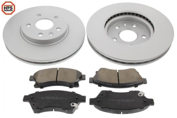 Opel Brake discs and pads set MAPCO 47844HPS at a good price