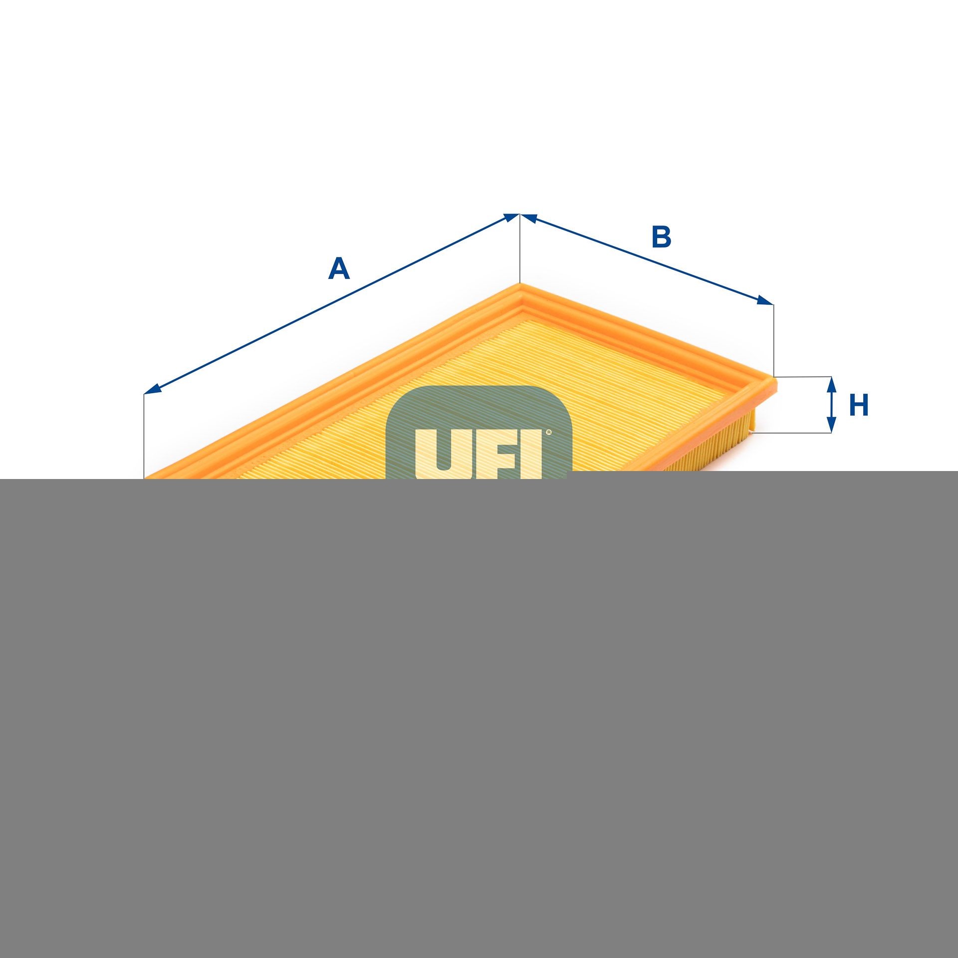 UFI 30.A49.00 Air filter 29mm, 169mm, 282mm, Filter Insert