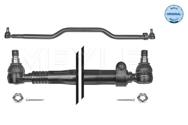 MTA0249 MEYLE steered trailing axle, Front Axle Cone Size: 30mm, Length: 1588mm Tie Rod 12-36 030 0019 buy