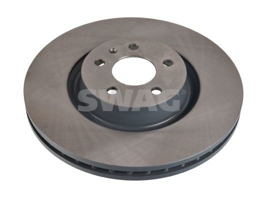 Original SWAG Brake disc 30 10 7506 for AUDI A5