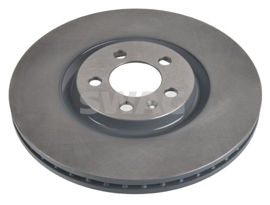 SWAG 30 10 7713 Brake disc Front Axle, 310x25mm, 5x100, internally vented, Coated