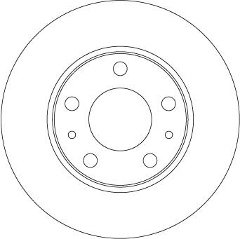 DF6287 TRW Brake rotors IVECO 276x16mm, 5x118, solid, Painted