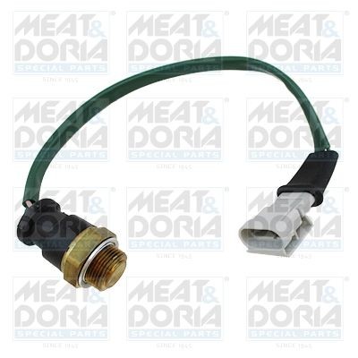 MEAT & DORIA 82743 Temperature Switch, radiator fan M22x1,5 mm, with cable