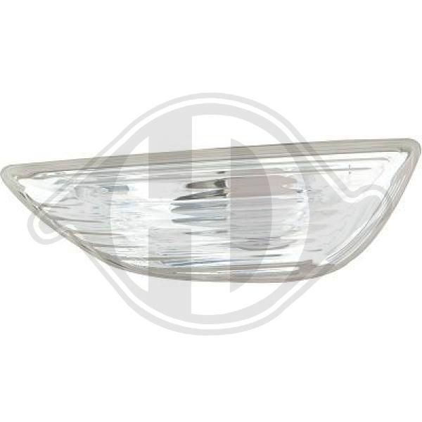 DIEDERICHS white, Right Front, WY5W Lamp Type: WY5W Indicator 1835178 buy