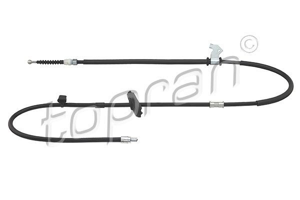 Opel ZAFIRA Brake cable 14938510 TOPRAN 208 361 online buy