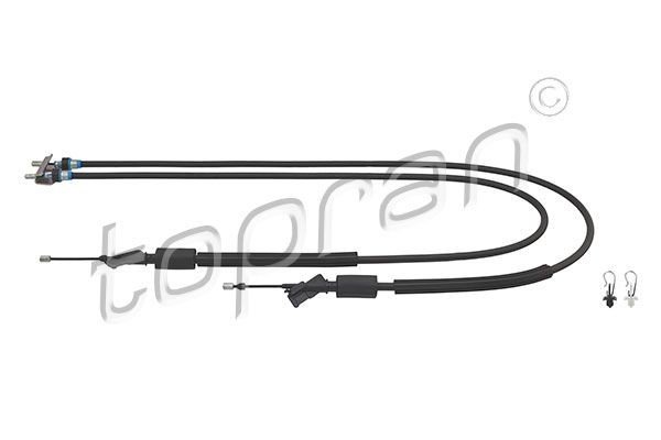 304 747 001 TOPRAN Centre Cable, parking brake 304 747 buy