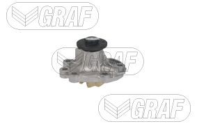 GRAF without gasket/seal, Mechanical, Brass, for v-ribbed belt use Water pumps PA1362 buy