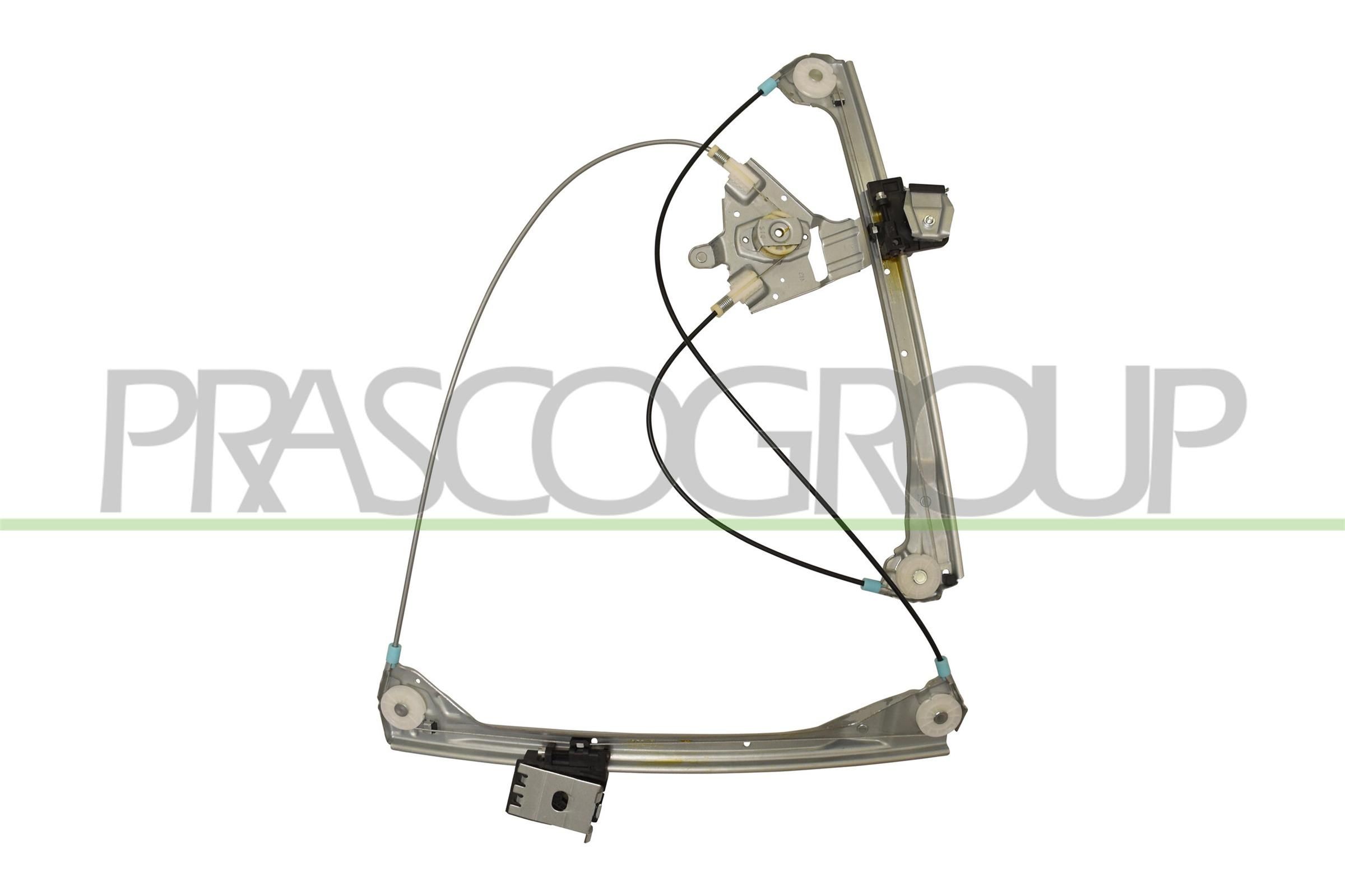 PRASCO BM018W011 Window regulator Right Front, Operating Mode: Electric, without electric motor