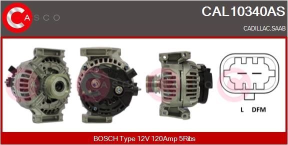 CASCO CAL10340AS Alternator 12-75-7363