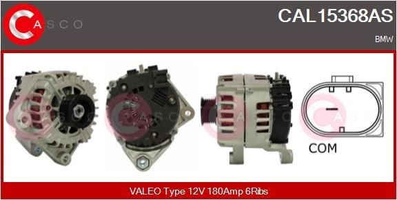 CASCO CAL15368AS V-Ribbed Belt Set 7802619