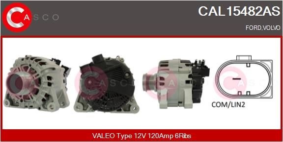 CASCO CAL15482AS Alternator VOLVO experience and price