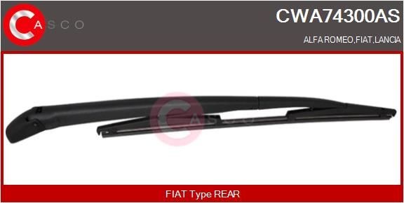 CASCO CWA74300AS Wiper Arm, windscreen washer Rear