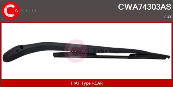 CASCO CWA74303AS Wiper arm windscreen washer FIAT Punto II Hatchback (188) 1.2 60 (188.030, .050, .130, .150, .230, .250) 60 hp Petrol 2004