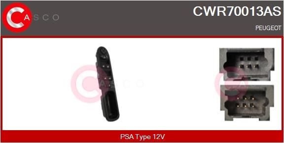CASCO Driver side Switch, window regulator CWR70013AS buy