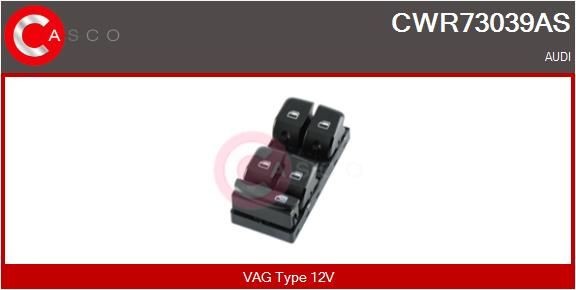 CASCO Window switch CWR73039AS Audi Q5 2018