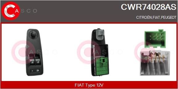 CWR74028AS CASCO Window switch - buy online