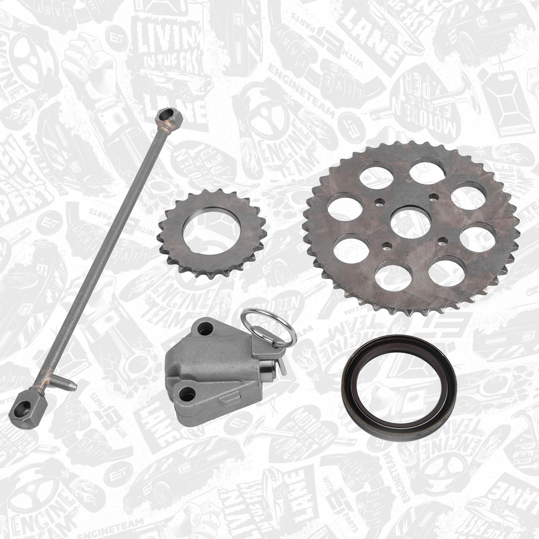 RS0084 Timing chain kit RS0084 ET ENGINETEAM with gaskets/seals, with bolts
