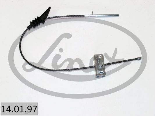 LINEX 14.01.42 Hand brake cable 4387206