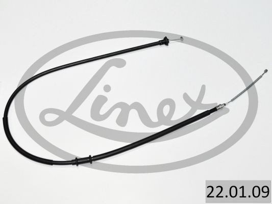 LINEX 220109 Brake cable Lancia Ypsilon 843 1.2 60 hp Petrol 2011 price