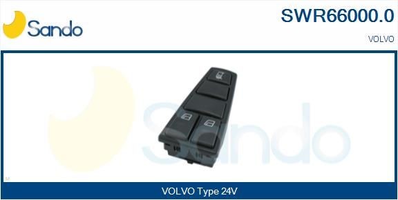 SANDO SWR66000.0 Fensterheberschalter für VOLVO FH 12 LKW in Original Qualität