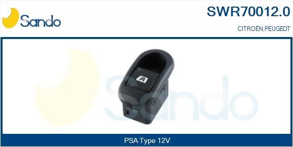 SANDO Passenger Side, Driver side Switch, window regulator SWR70012.0 buy