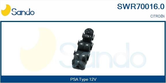 SANDO Driver side Switch, window regulator SWR70016.0 buy