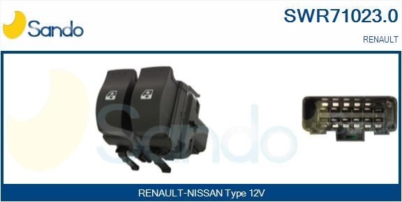 SANDO Driver side Switch, window regulator SWR71023.0 buy