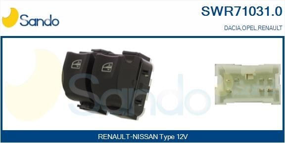 Renault CAPTUR Window switch SANDO SWR71031.0 cheap
