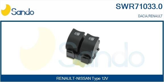 Renault ZOE Window switch SANDO SWR71033.0 cheap