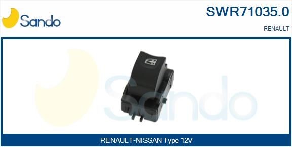 Renault FLUENCE Window switch SANDO SWR71035.0 cheap
