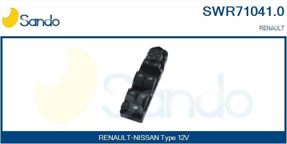 Renault GRAND SCÉNIC Window switch SANDO SWR71041.0 cheap
