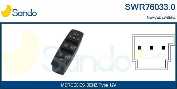 SANDO SWR76033.0 Window switch A2518300290