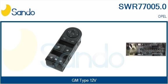 SANDO Driver side Switch, window regulator SWR77005.0 buy
