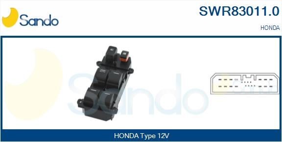 SANDO SWR830110 Window switch Honda CR-V Mk3 2.2 i-DTEC 4WD 150 hp Diesel 2018 price