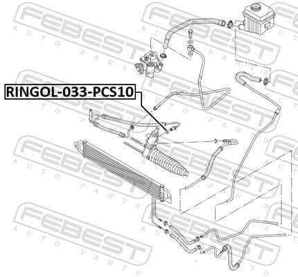 RINGOL033PCS10 Seal Ring, coolant tube FEBEST RINGOL-033-PCS10 review and test