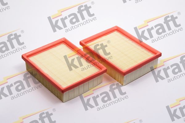 KRAFT 1714850 Filtre à air 49mm, 140mm, 185mm, carré(e), Filtre à air recyclé
