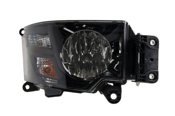 TRUCKLIGHT HL-RV014R Headlight Right, H4, W5W, PY21W, white, with daytime running light, with motor for headlamp levelling