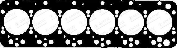 GOETZE 30-027087-10 Zylinderkopfdichtung für IVECO EuroFire LKW in Original Qualität