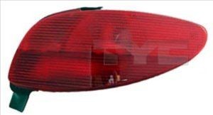 TYC 11-0116-01-2 Rear light Left, without bulb holder