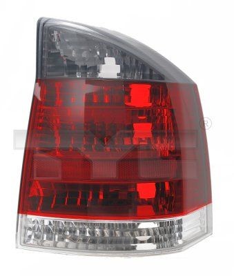 11-0317-11-2 TYC Tail lights OPEL Right, without bulb holder