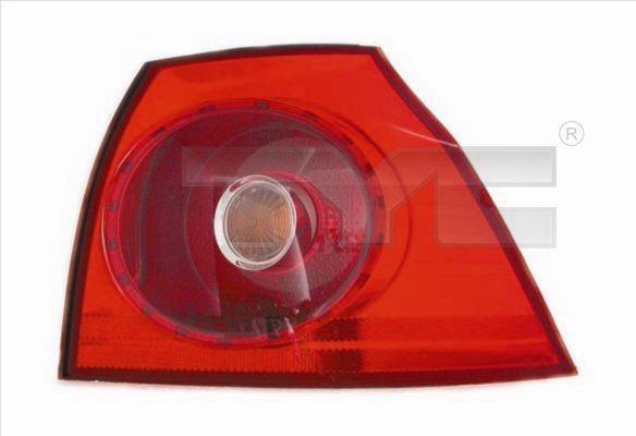 11-0400-01-2 Rear tail light 11-0400-01-2 TYC Left, Outer section, without bulb holder
